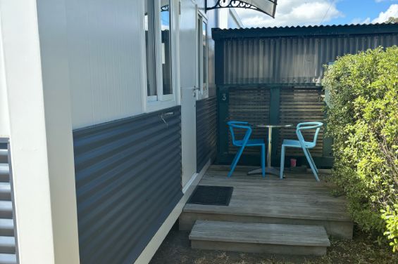 Self-Contained Cabin (Triple) - patio